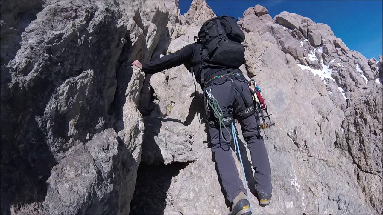 aiguille de chambeyron - via normale italiana
