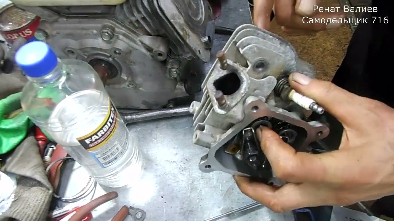 Оживление мотора F168 с металлалома (2часть)