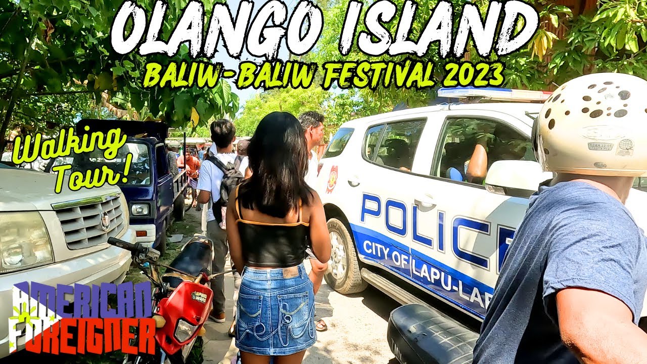 The INSANE Baliw-Baliw Festival |OLANGO ISLAND WALKING TOUR | It’s More Fun In The Philippines