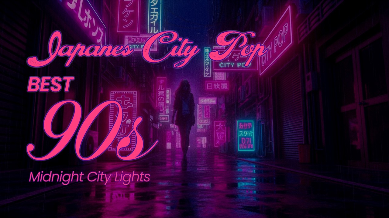 Midnight City Lights 🌃 2 Hours 90s Japanese