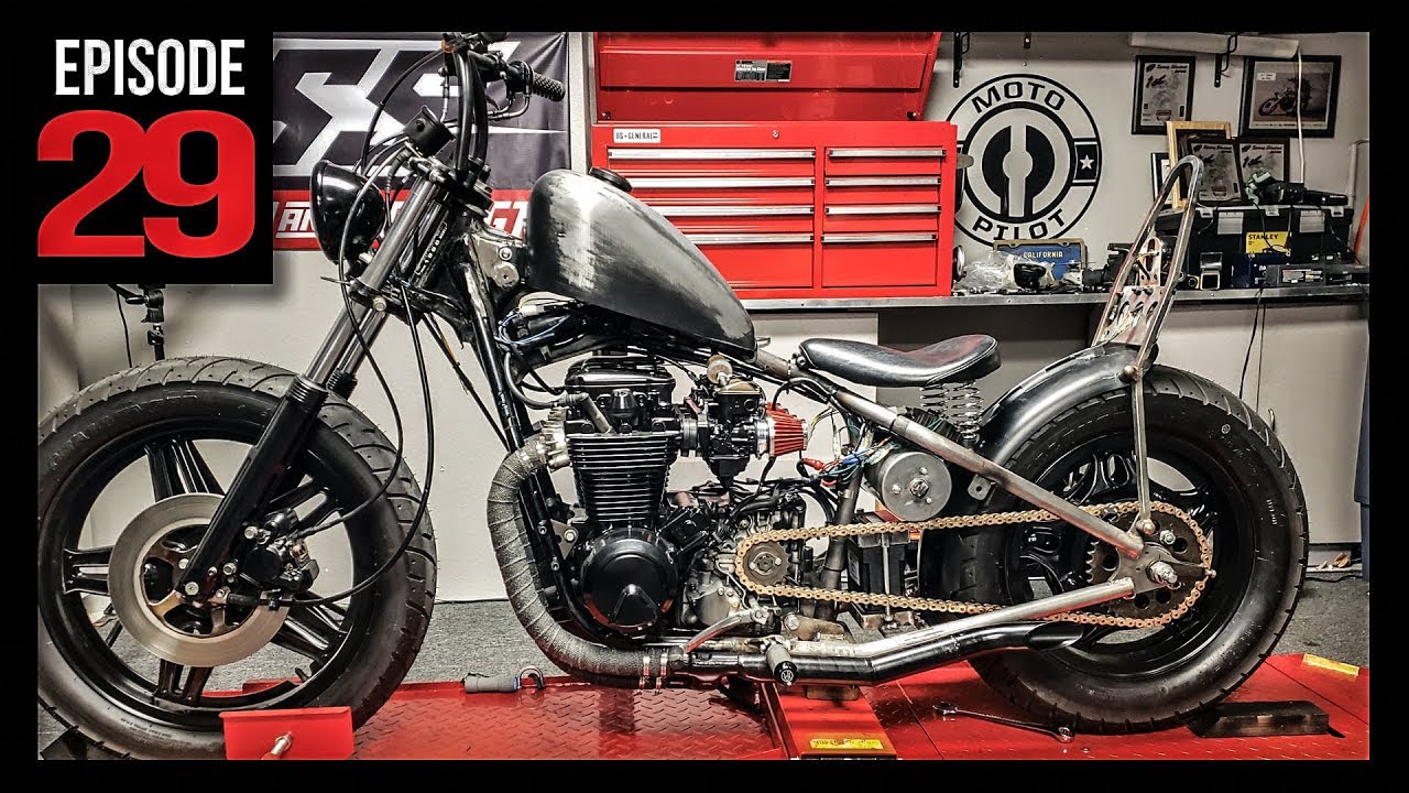 FIRST RIDE.  Old School Bobber Build - EP.29