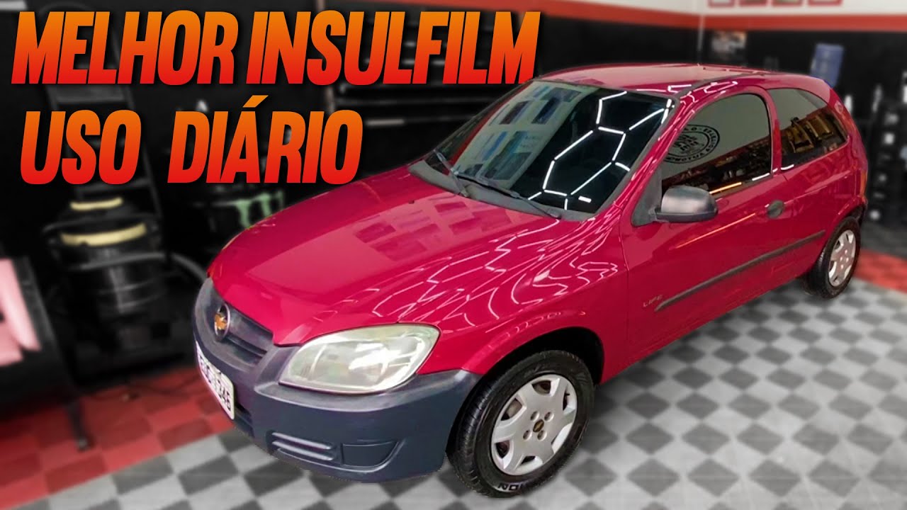 APLIQUEI INSULFILM NO CELTA | Ótimo para iniciantes