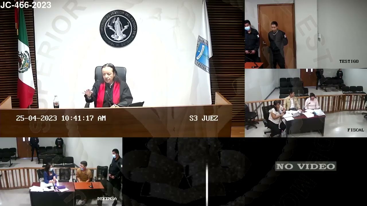 AUDIENCIA COMPLETA DE VINCULACION A PROCESO ASUNTO DE FEMINICIDIO DE 3 EN HUITZILAC