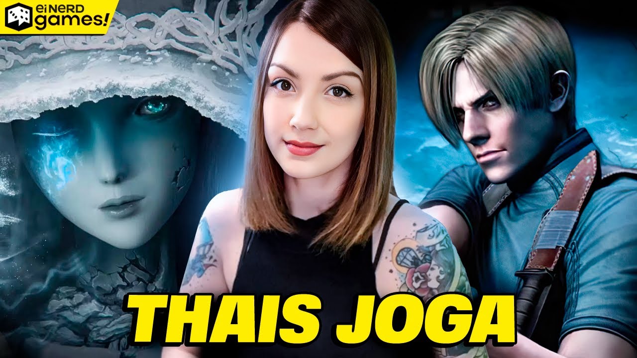 TUDO DE GAMES COM A THAIS JOGA 🔥 - #EiNerdGames 065