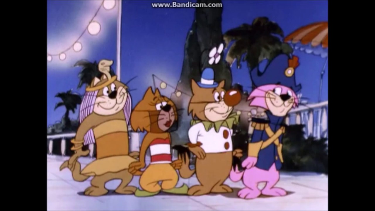 Top Cat and the Beverly Hills Cats Benny the Ball Rap with Lyrics On Screen