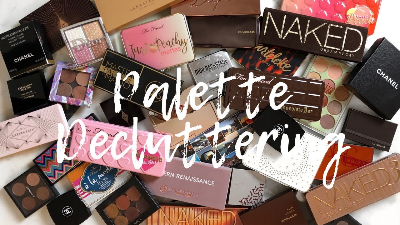 COLLEZIONE DI PALETTE & DECLUTTERING | My Beauty Fair