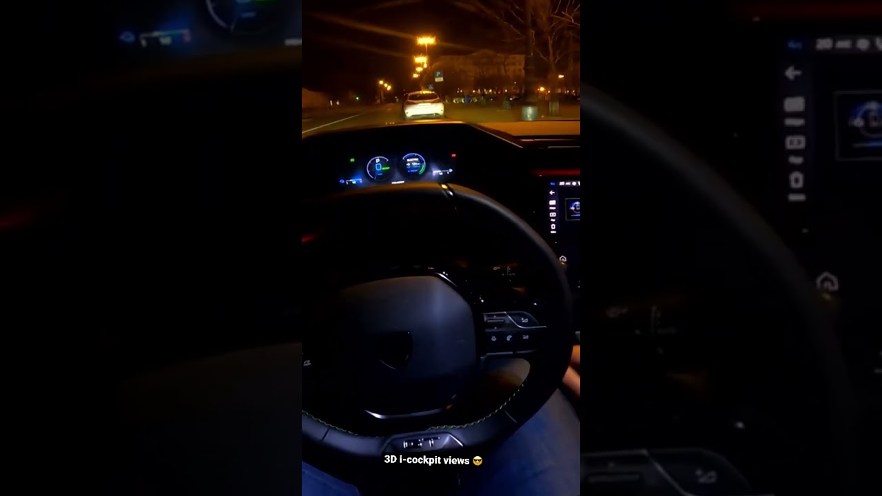 Check out the different VIEWS on Peugeot 308 3D i-cockpit 🌃😎