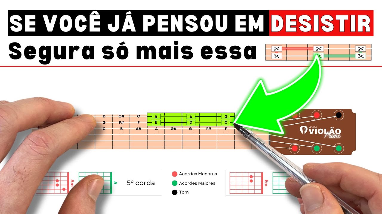 Aprenda a Tocar em TODOS OS TONS com esse TRUQUE no violão! - Fácil, Rápido e Sem Sofrimento!