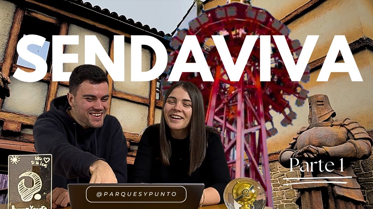 SENDAVIVA el único parque temático de NAVARRA 🦁 ¡Probamos las novedades! 🎢 - Sendaviva Parte 1