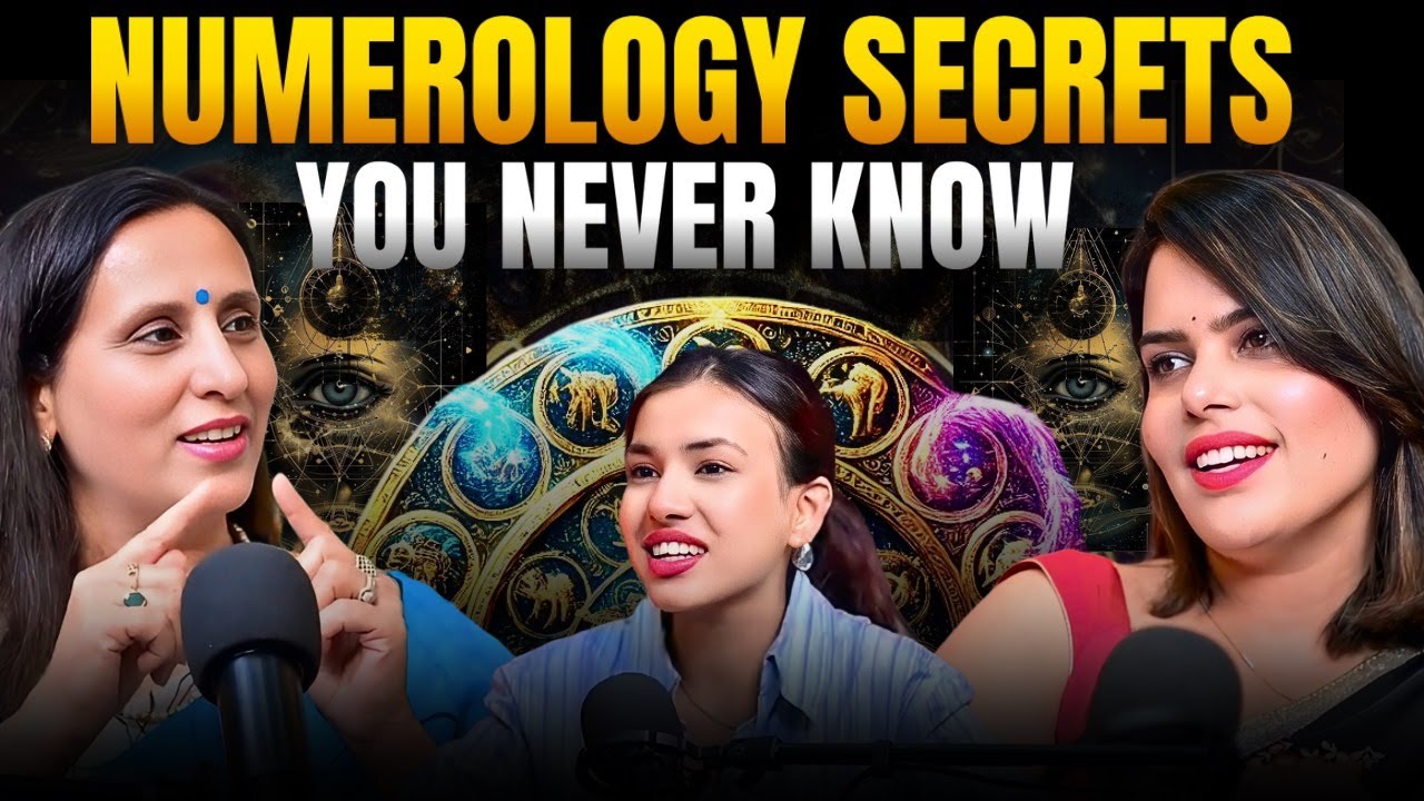 NUMEROLOGY PODCAST GenZ asking questions about decoding numbers, RAHU, KETU, 4 AND 6 highlighted