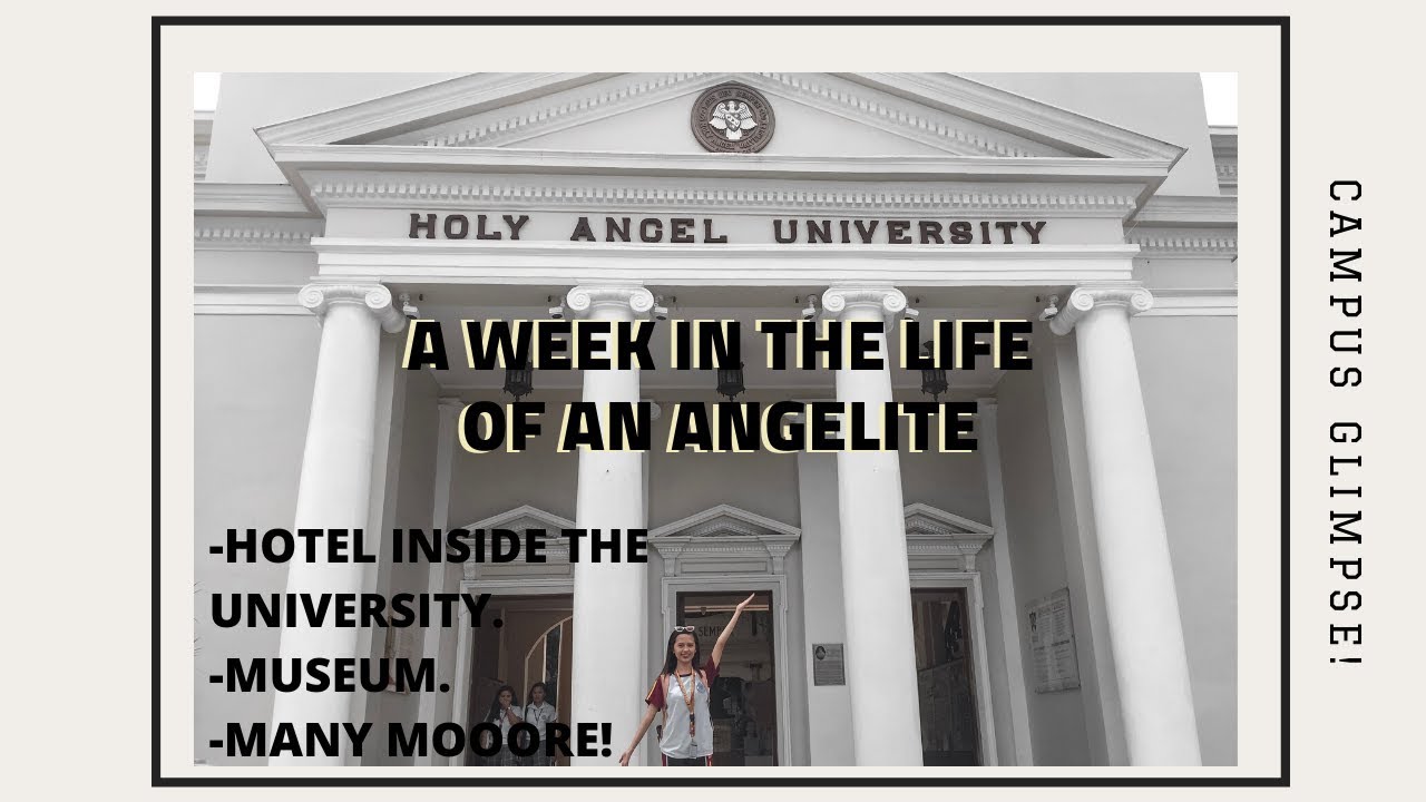 A WEEK IN THE LIFE OF AN ANGELITE (Holy Angel University) May Hotel at Museum!! | Princess C.