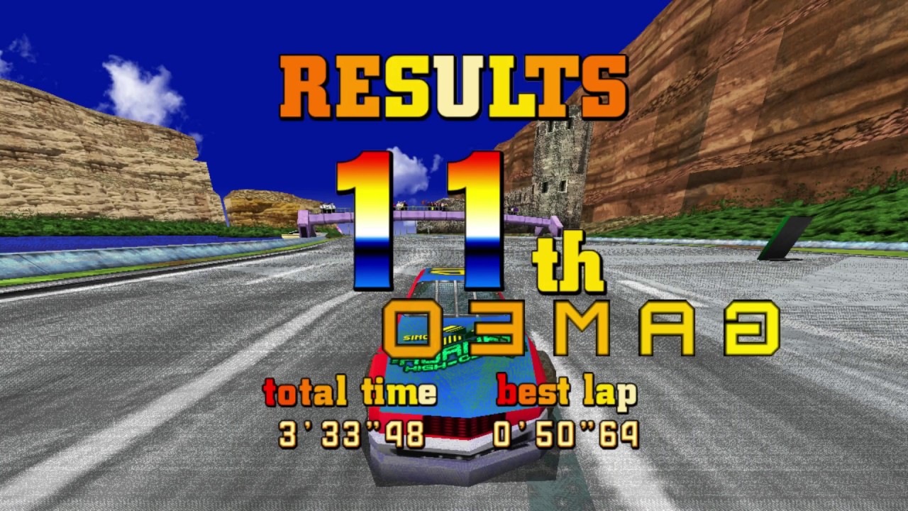 Sega Racing Classic - Full Gameplay