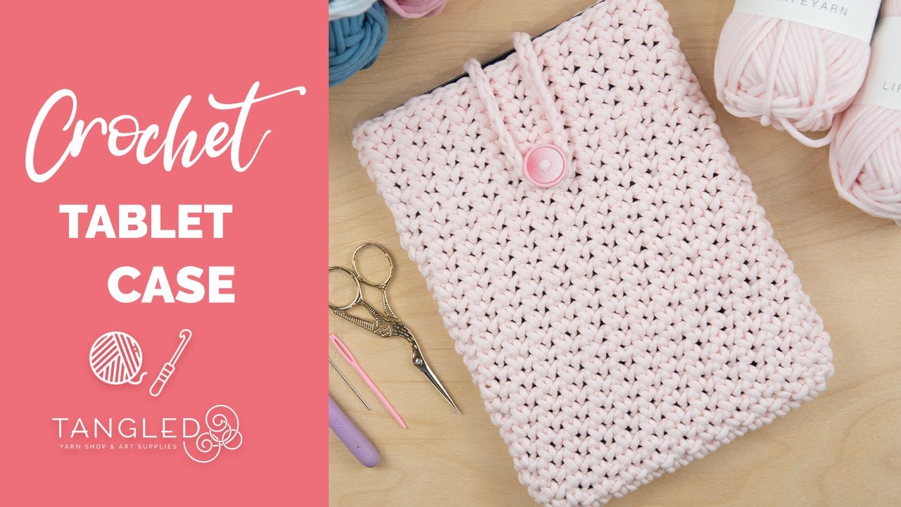 Crochet Tablet Case