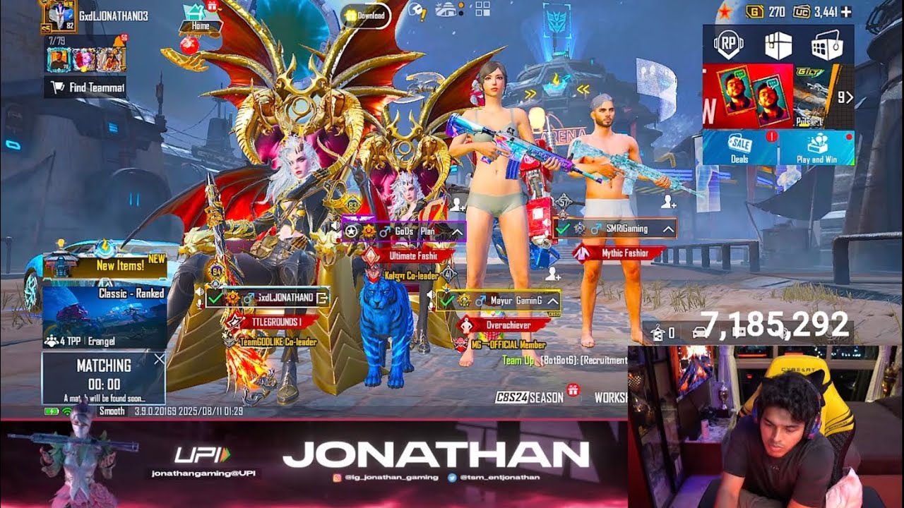 Jonathan’s Intense Struggle for 50 Kills – Golden Chance Missed! @JONATHANGAMINGYT @BUNNYGAMING10s 