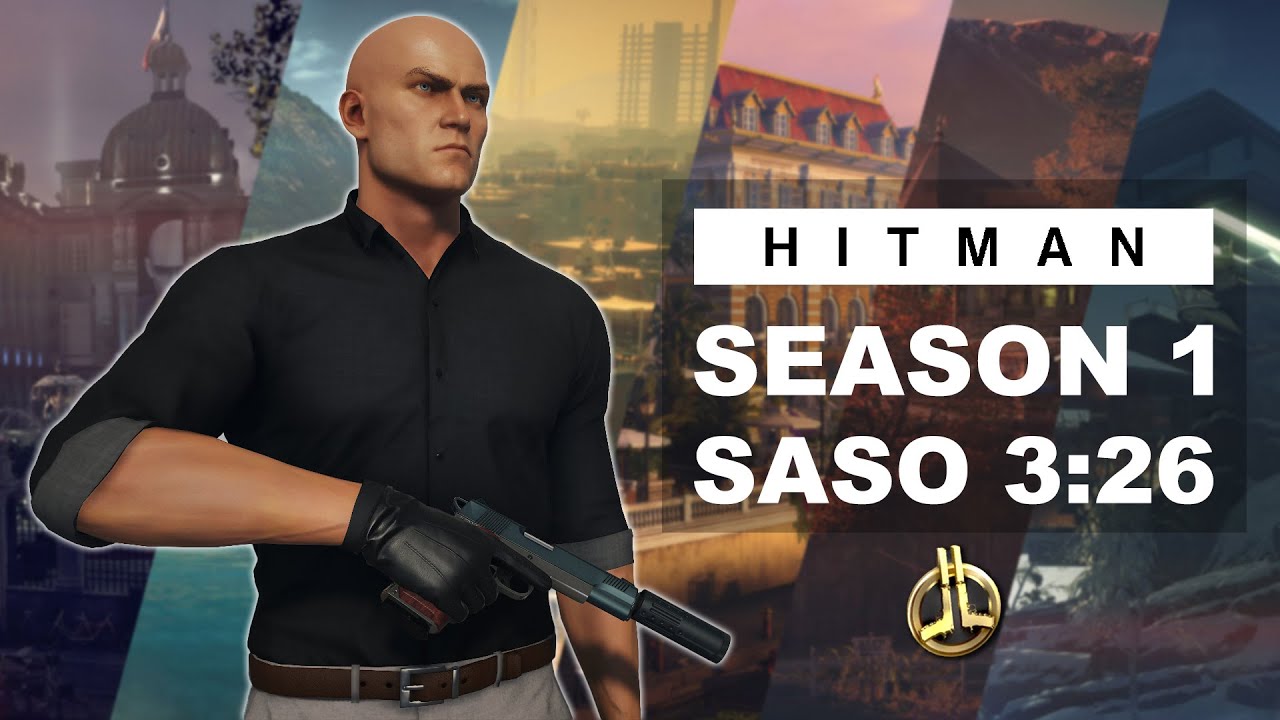 Season 1 Master SA/SO Speedrun in 3:26 (World Record) - HITMAN WoA