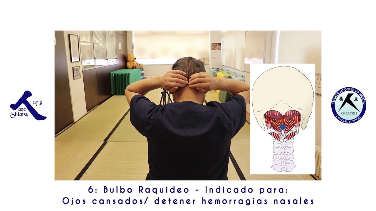Autoshiatsu Cervical.  Escuela Japonesa de Shiatsu.