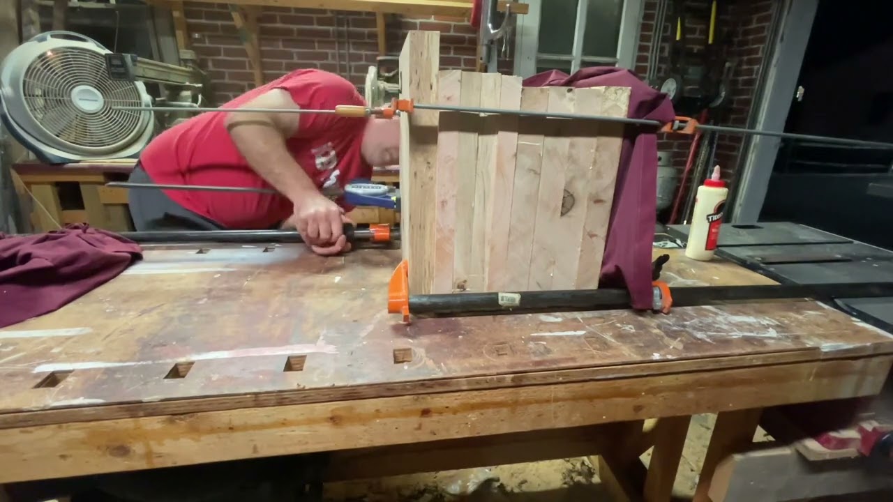 Building a traditional pottery kick wheel!