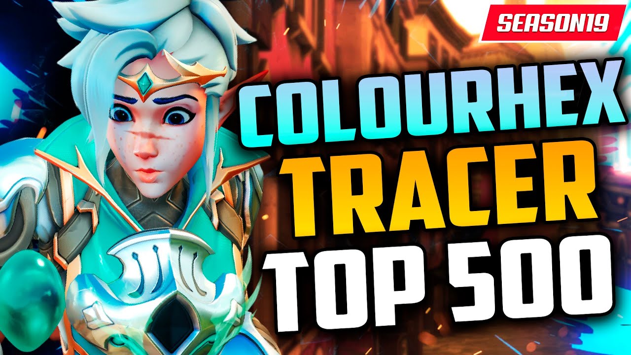 Colourhex Fastest Tracer Gameplay - Overwatch 2 Season 19 Top 500