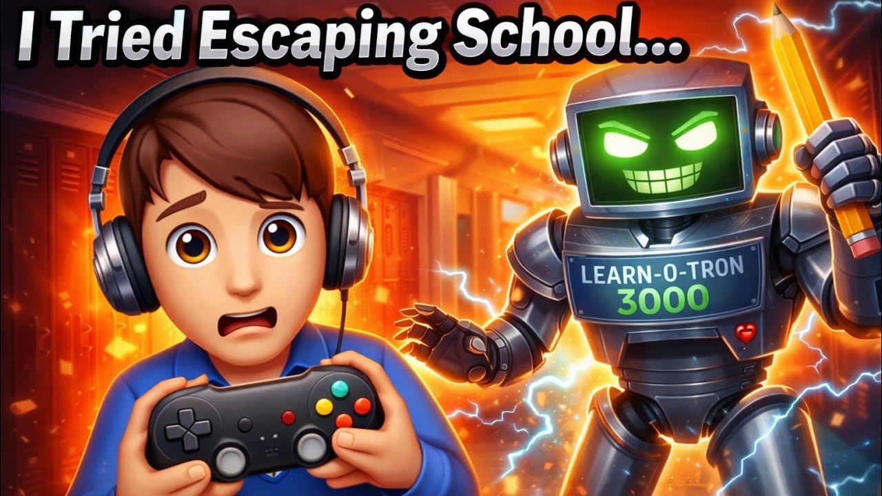 Escaping School Was a Mistake… Learn-O-Tron 3000 Went INSANE