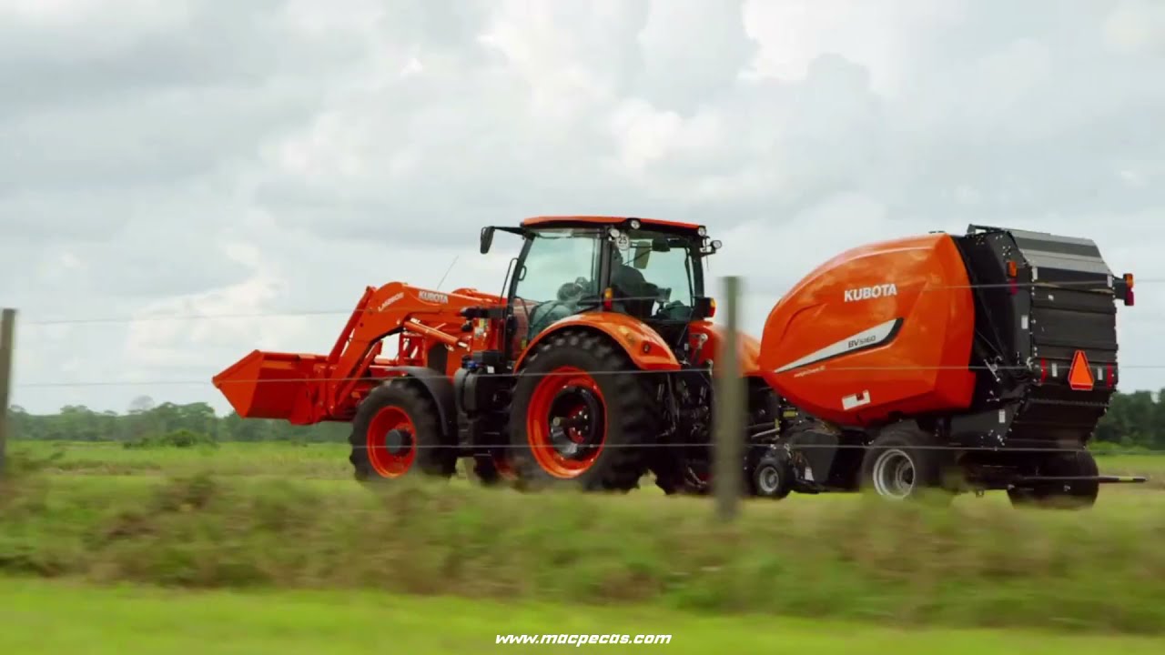 Kubota - Ferramentas de Feno Lend&aacute;rias!
