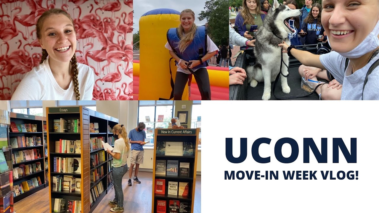 UConn Move-In Vlog