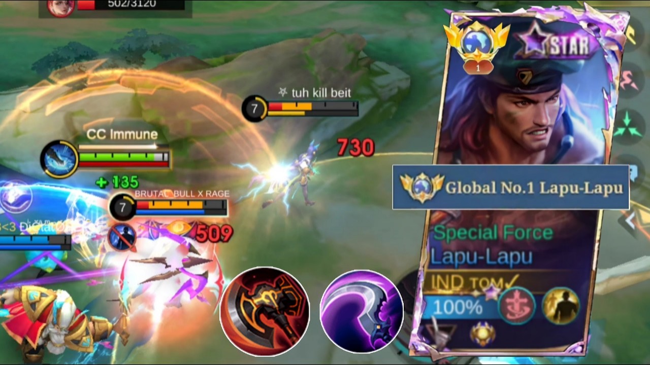 BEST LAPU-LAPU DAMAGE BUILD 2026 💥 DESTROY EXP LANE |MLBB