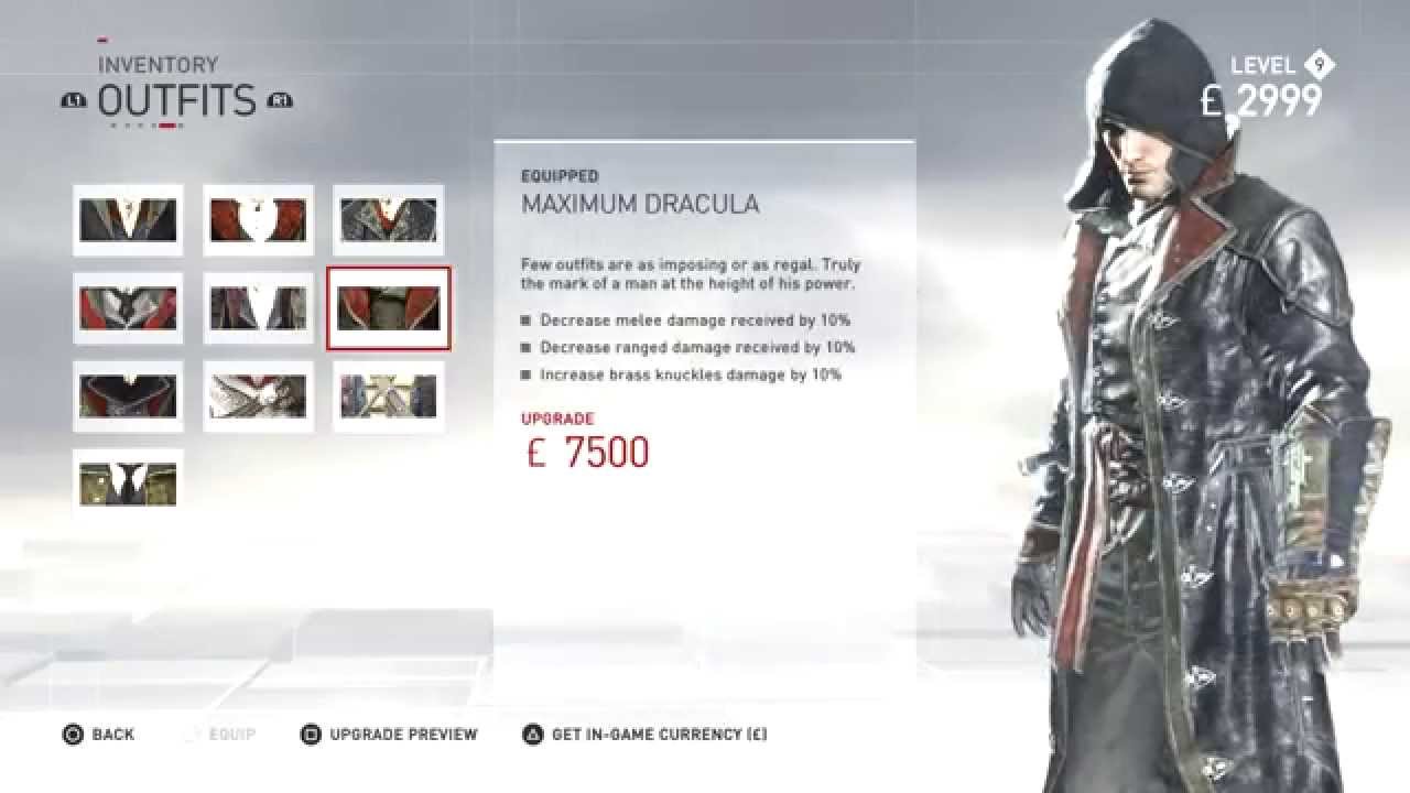 Assassin's Creed Syndicate - ALL Jacob Frye Outfits & Colors (All Secret Costumes)