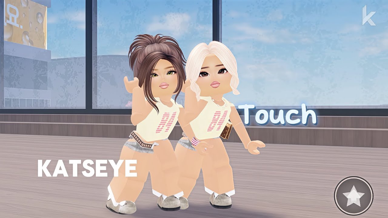 Katseye touch roblox dance performance music video!!!