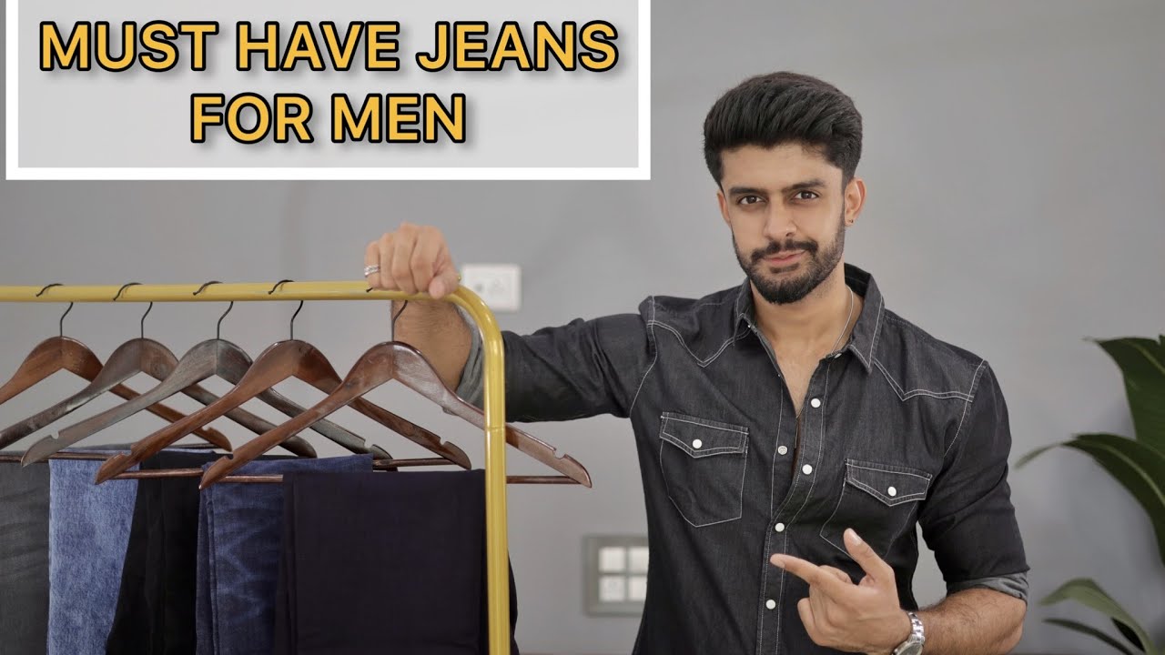 5 MUST HAVE JEANS FOR MEN 2022 | JEANS GUIDE 101