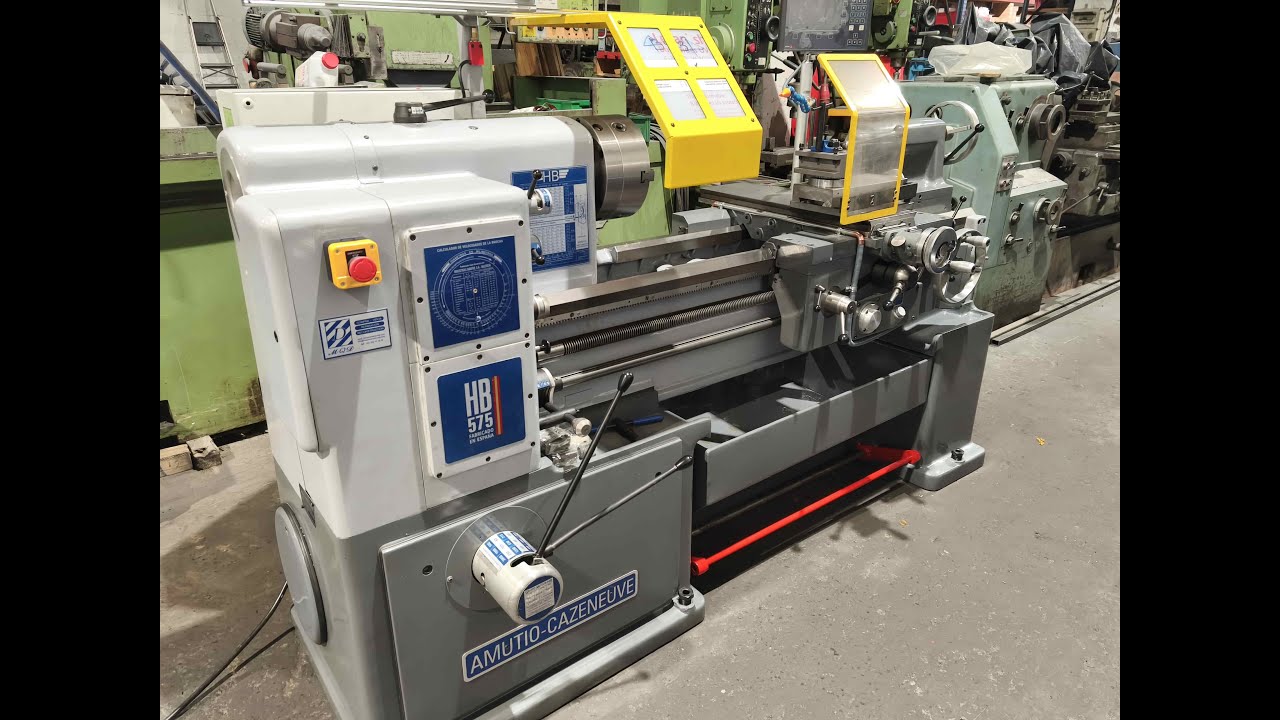 Torno Amutio Cazeneuve HB575 de 1000 reconstruido