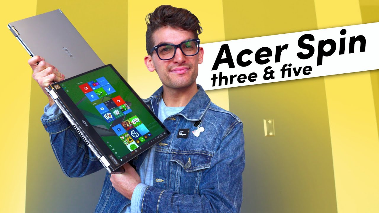 Acer Spin 5 and Spin 3 for Illustrators and Architects on a Budget