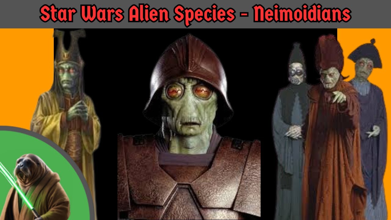 Star Wars Alien Species - Neimoidians