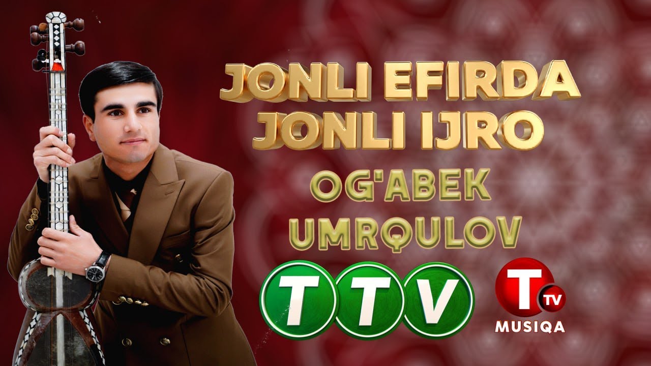 Og'abek Umrqulov Jonli efirda jonli ijro 22.02.2025