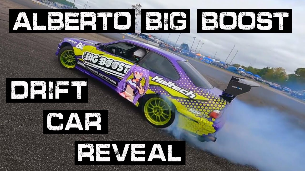 Alberto Big Boost  BMW E36  Drift Car Wrap Reveal