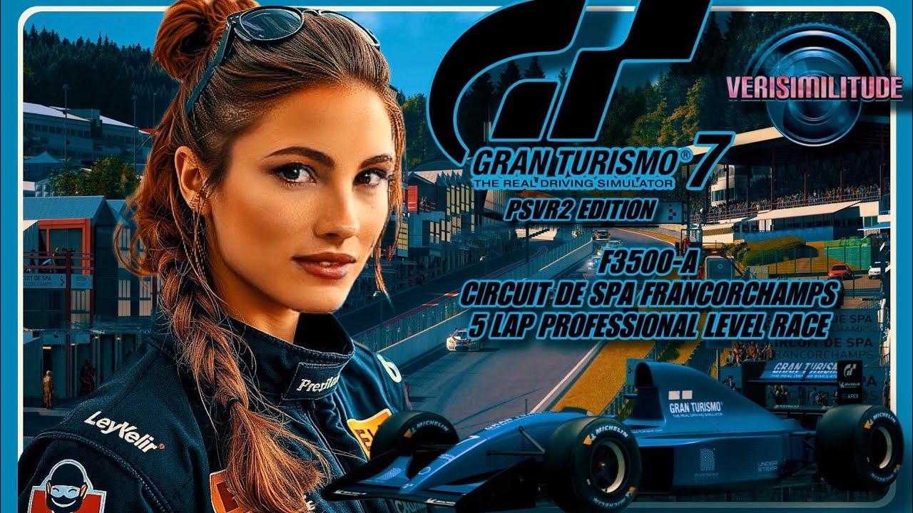 GRAN TURISMO 7 PSVR2 PLAYSTATION 5 PRO EDITION; F3500-A, CIRCUIT DE SPA FRANCORCHAMPS 5 LAP RACE PRO