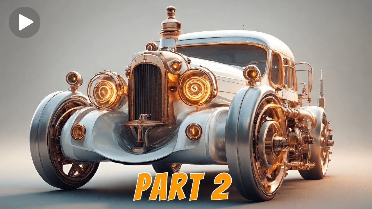 Custom cars & hot rods by the Mad Steampunk professor!#car #cars #steampunk #customcars #automobile
