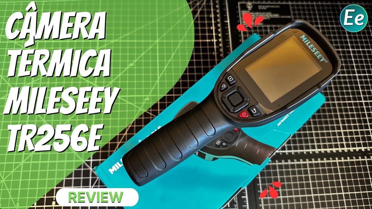 Conheça câmera térmica MILESSEY TR256E! 