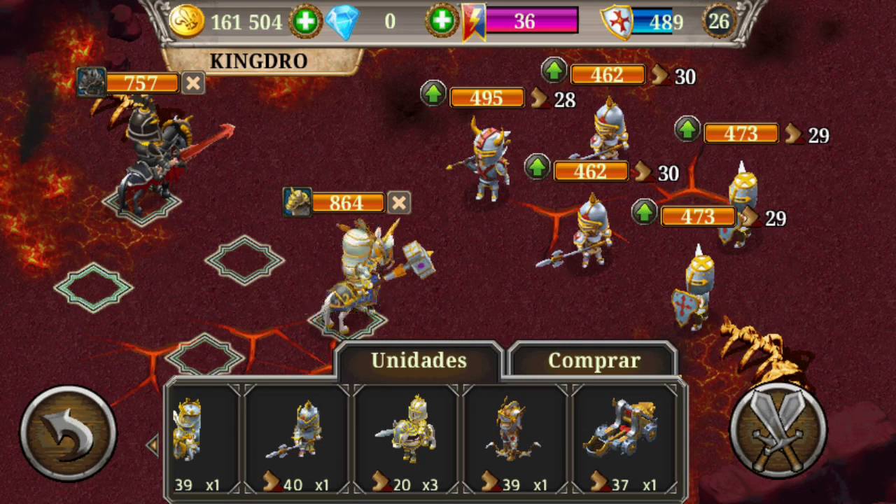 Batalla épica kingdoms & lords.