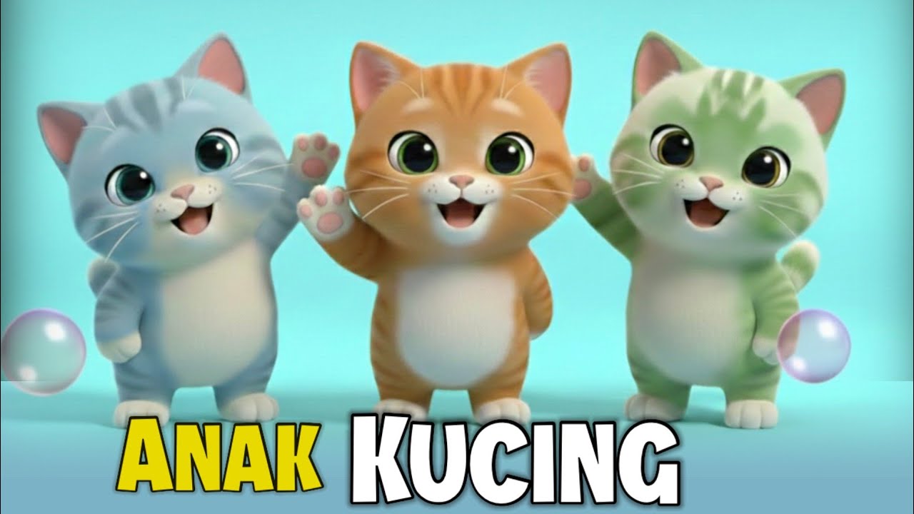 Lagu Anak Kucing Meong Meong | Lagu Anak kucing , lagu anak Lucu untuk Balita