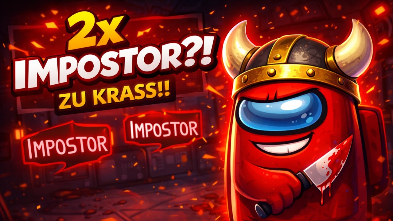 2x IMPOSTER in FOLGE!!!!! -Among Us