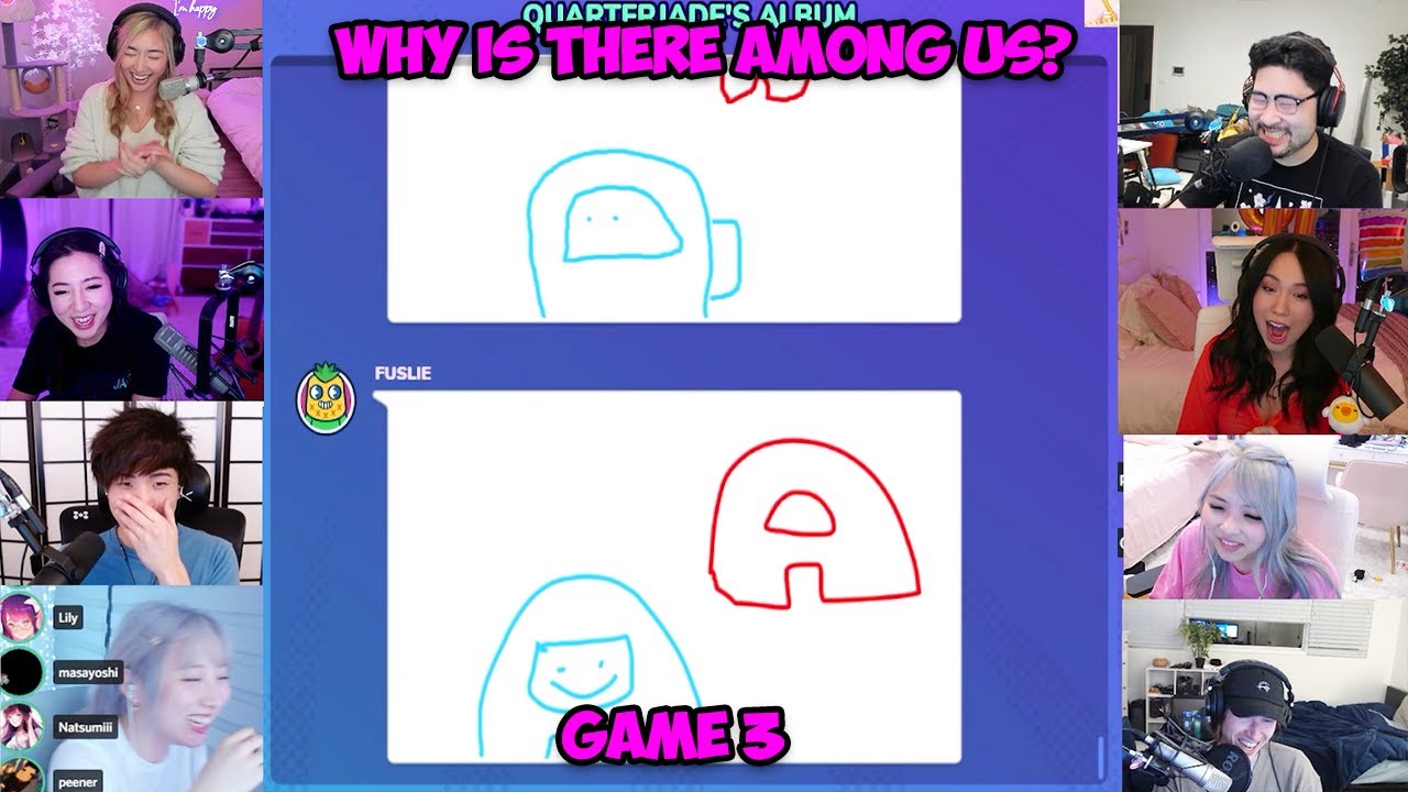 [All POV] AMONG US LIVES ON!  | GARTIC PHONE FT OTV & FRIENDS