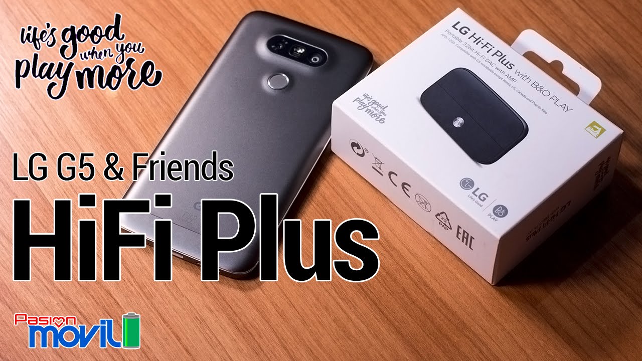 LG G5 Friends HiFi Plus B&O - Unboxing en Español