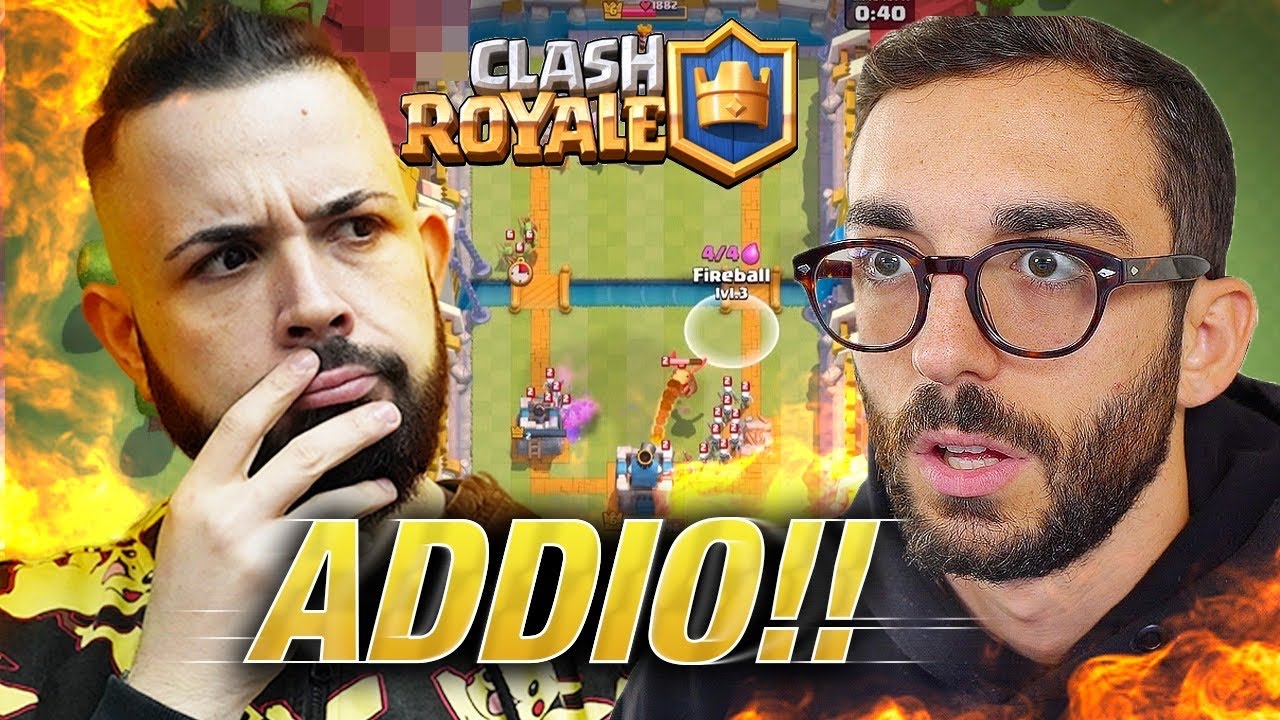 MURRY ABBANDONA CLASH ROYALE... FINALMENTE!