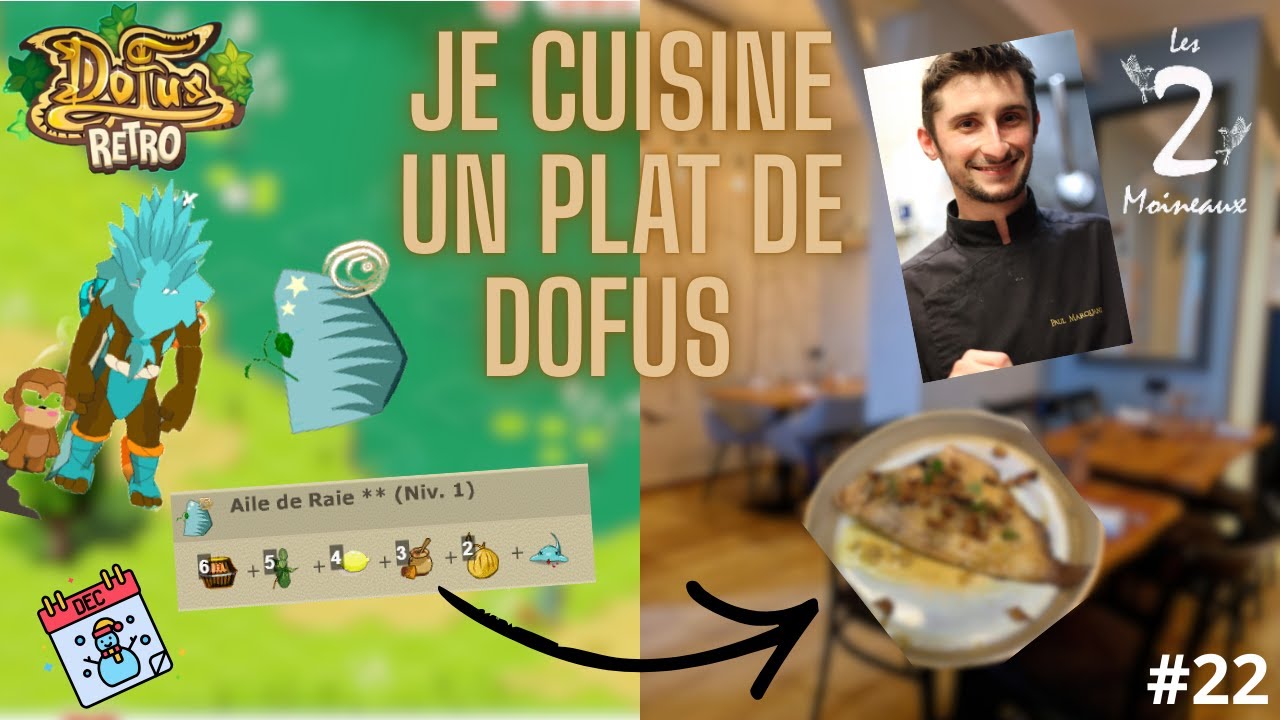 [DOFUS RETRO] Je vous CUISINE une RECETTE de DOFUS RETRO !!🔥🤯