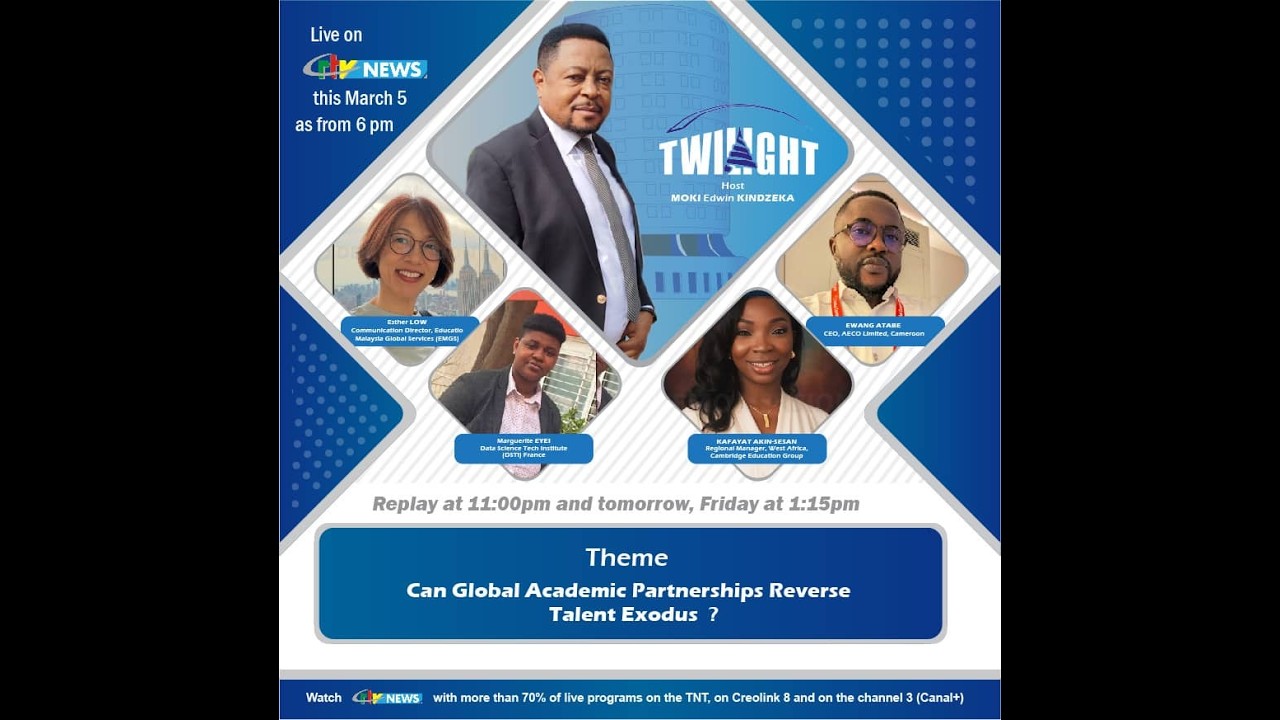 Can Global Academic Partnerships Reverse Talent Exodus? | Live on CRTV
