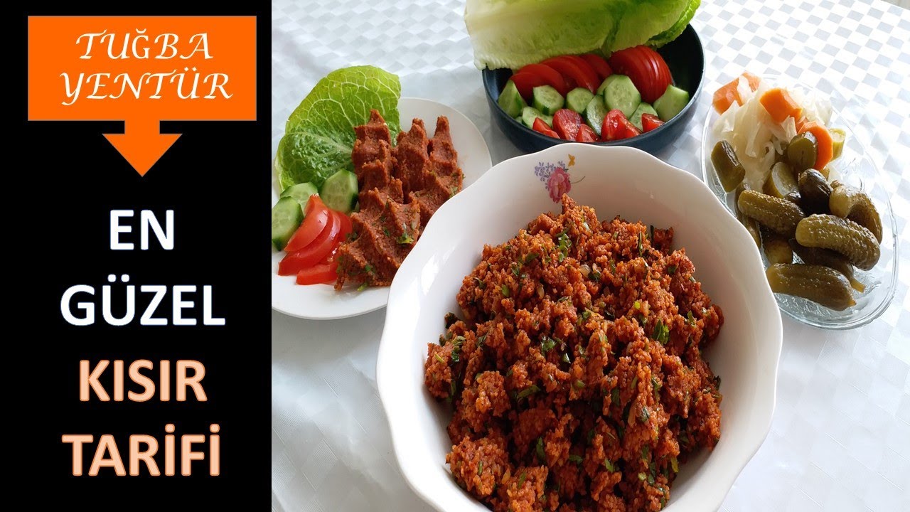 KISIR TARİFİ 💯 || EN LEZZETLİ KISIR NASIL YAPILIR👌🤗 ÇİĞKÖFTE GİBİ 🤗🤤