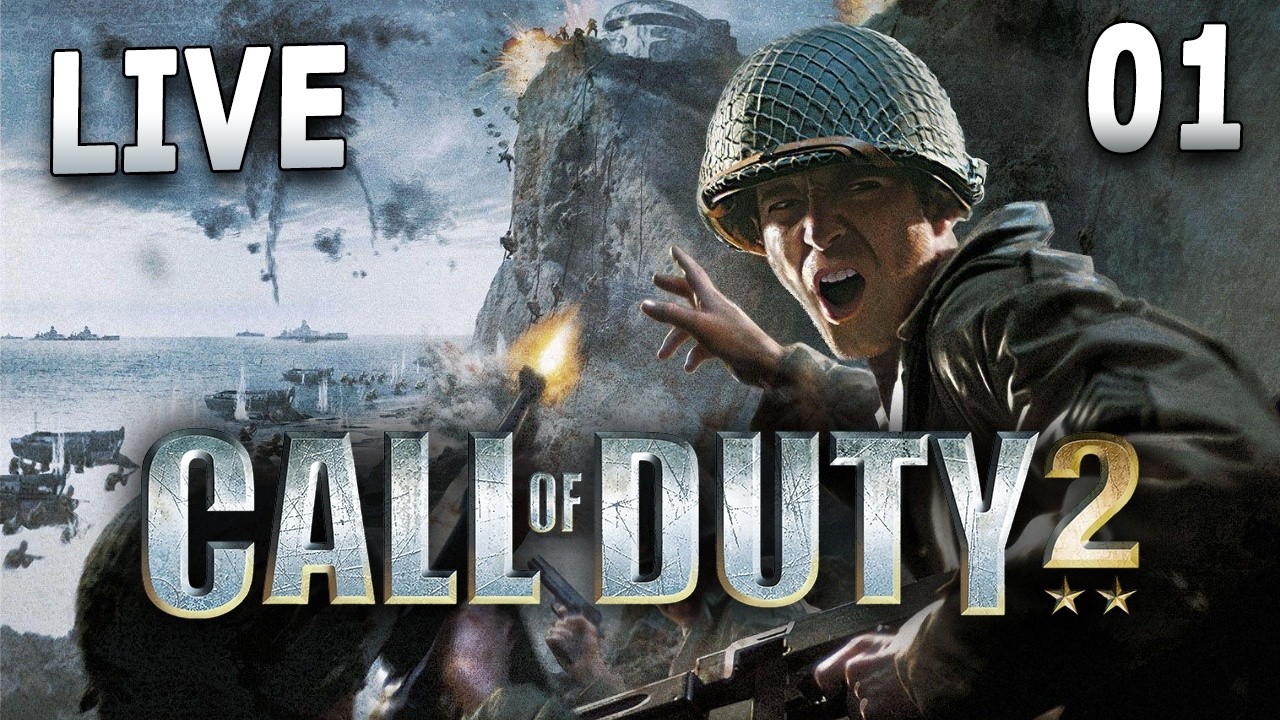 🔴 LIVE 01 - ON PASSE A UN AUTRE NIVEAU ! Call of Duty 2 (COMMANDO)