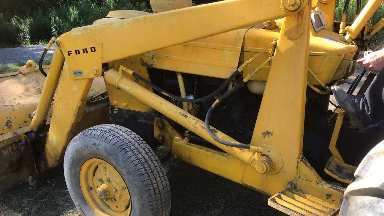 how to START a diesel tractor that “DOESN’T wanna start” (4500 Ford tractor)