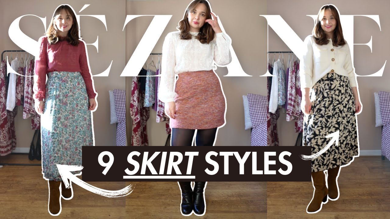9 SÉZANE SKIRT STYLES, WHICH ONE IS BEST? MIDI, MINI OR MAXI? SIZE 12