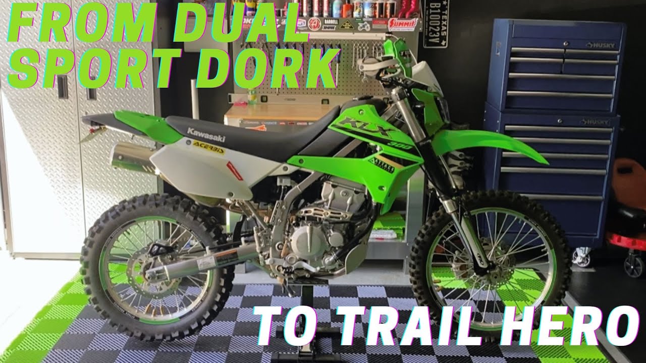 Making a Dual Sport (KLX300) Look GOOD - Cost Breakdown + Links To All Products!